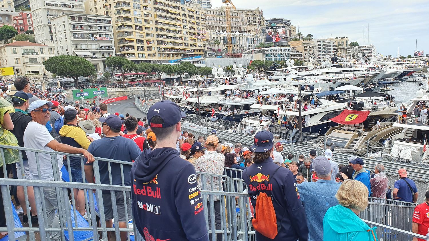 The 2022 Monaco Grand Prix from the grandstand